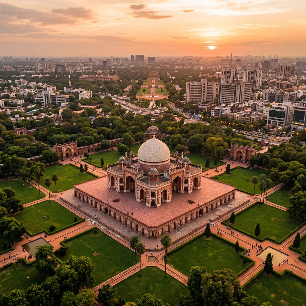 Family holiday in Delhi, India