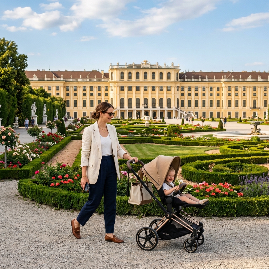 1-Day Stroller-Safe Express Plan in Vienna